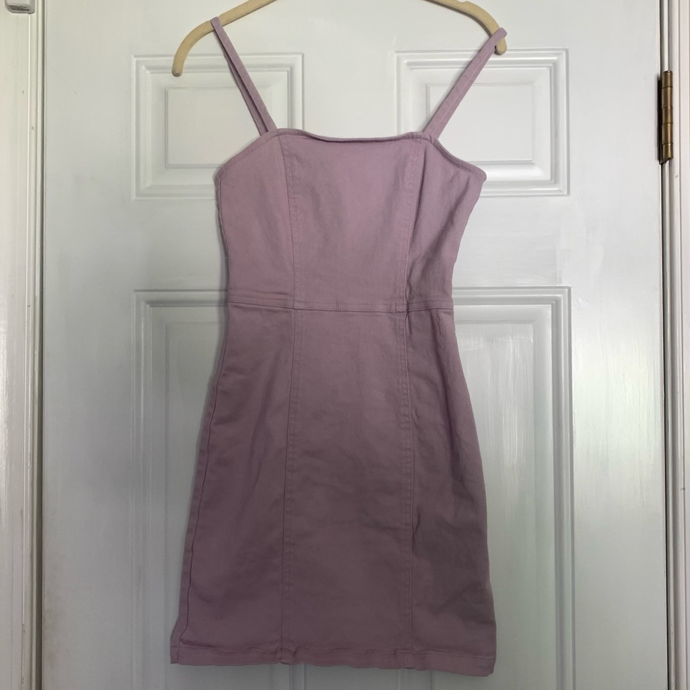 H&M Denim Tank Mini Dress